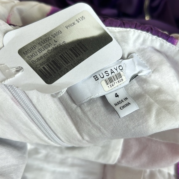 Busayo Collective Tie Dye One Shoulder Dress - Picture 7 of 7